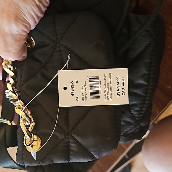 NWT Claire's Mini Quilted Backpack - Picture 7 of 7